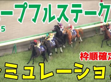 枠順確定！【ホープフルステークス2025】シミュレーション 連勝中のアンドゥーリルは6枠12番！札幌2歳S勝ち馬ショウナンガルフは7枠13番！ジャスティンビスタは2枠3番【競馬予想】【ホープフルS】