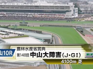【本馬場入場】2025年12月27日 第148回 中山大障害(J・G1) エコロデュエル/草野太郎