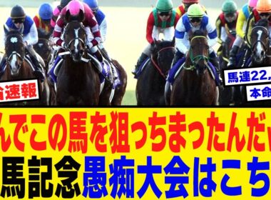 【有馬記念】→なんでこの馬を狙っちまったんだ…を愚痴る会場はこちらですww【競馬反応集】