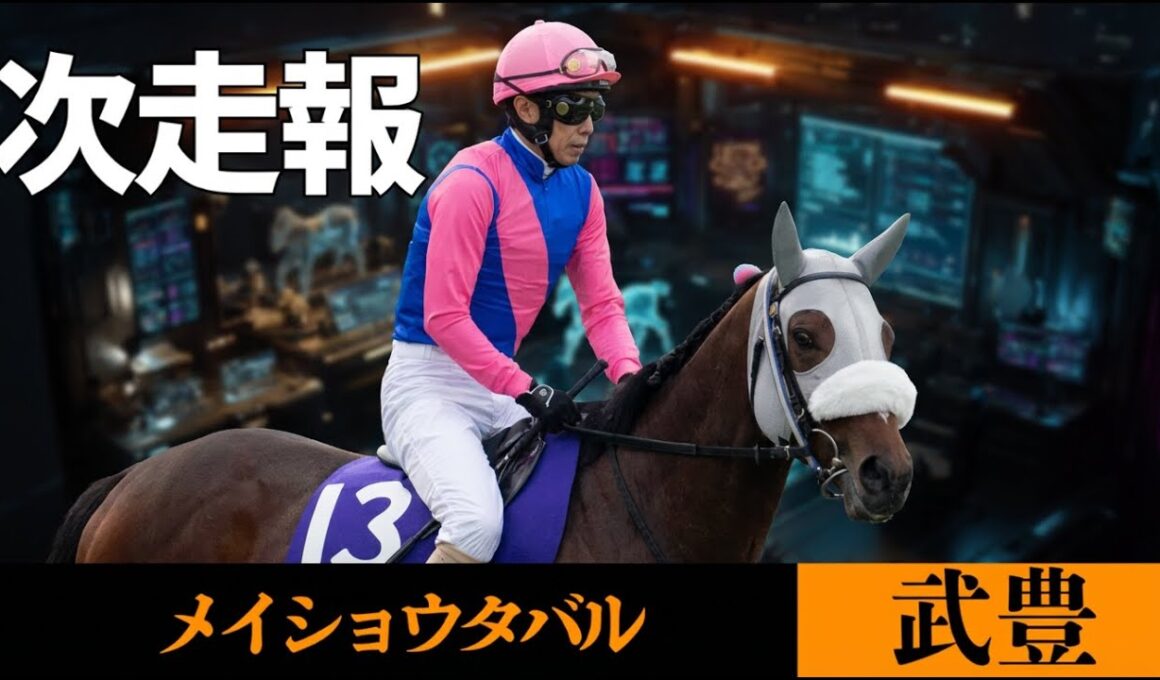 【武豊】次走報！メイショウタバル、ドバイか？大阪杯か？