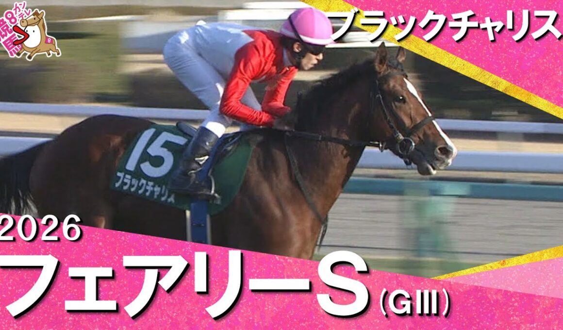 2026年フェアリーステークス(ＧⅢ) ブラックチャリス【カンテレ公式】