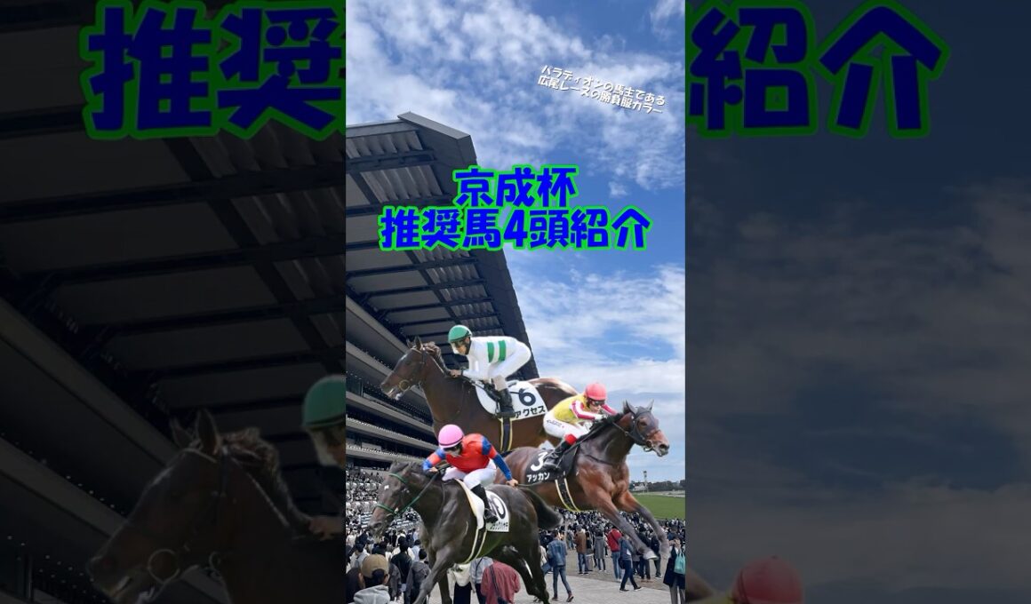 【京成杯2026 推奨馬を4頭紹介】皐月賞と同舞台で行われる重賞!! #shorts #競馬予想 #京成杯