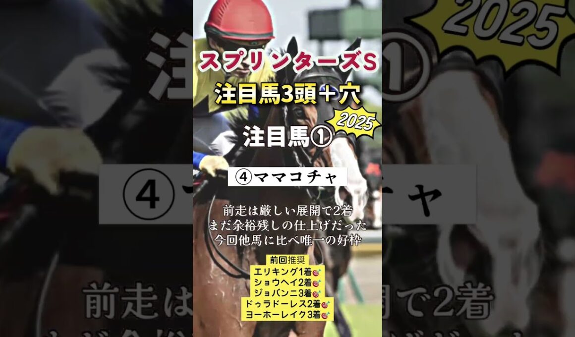 #スプリンターズステークス #スプリンターズs #shorts
