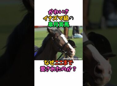 かわいさイナズマ級の皐月賞馬なぜここまで愛されたのか？#競馬 #horse