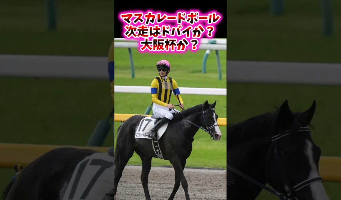 マスカレードボール次走はドバイか？大阪杯か？【競馬反応集】#マスカレードボール　#大阪杯　#ドバイシーマ