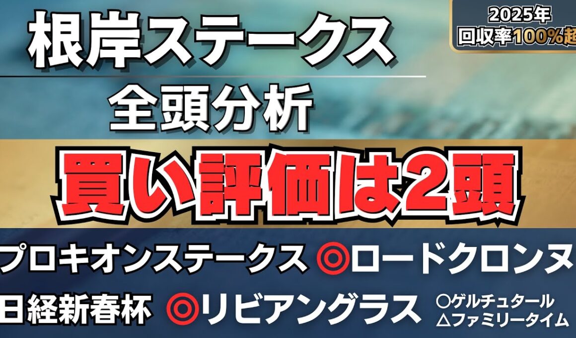 【根岸S2026】フェブラリーSに繋がる1戦！買い評価はアノ2頭◎【全頭分析】