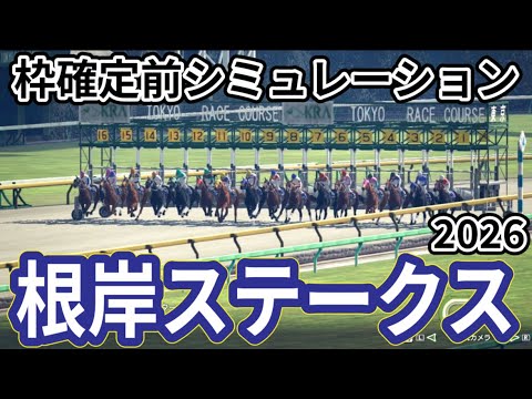 【根岸ステークス2026】枠確定前シミュレーション フェブラリーSへの最重要ステップ、現時点でのデータを元にシミュレーション予想！ #3978