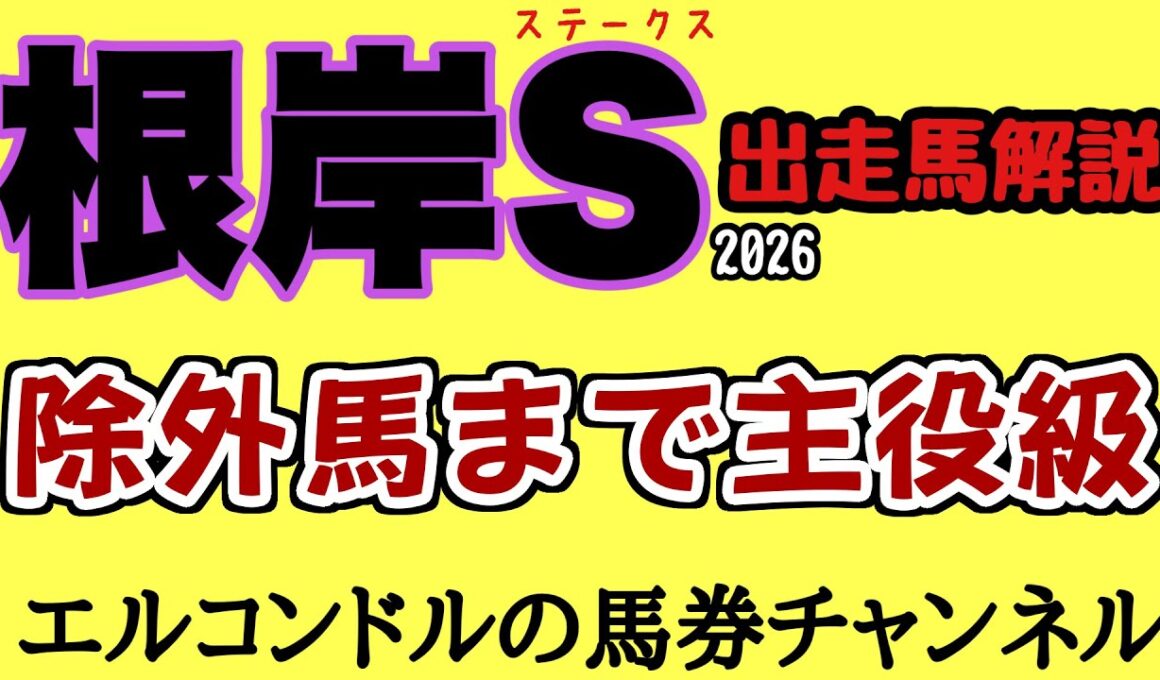 【根岸ステークス2026徹底解説】フェブラリーS最重要前哨戦！ウェイワードアクトvs実績馬！除外馬も激強で大混戦！