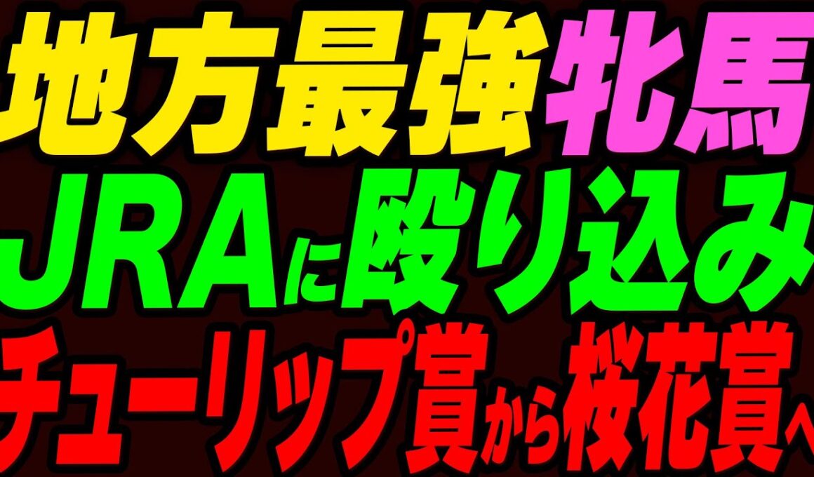 地方最強牝馬がJRAに殴り込み！チューリップ賞から桜花賞へ