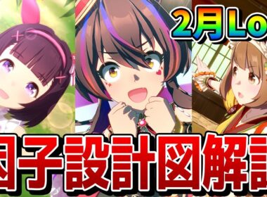 【ウマ娘】2月LoH「安田記念」の因子周回について解説！ 重要な継承固有、親や祖の組み方などの因子設計図、因子厳選用のおすすめサポカなどを一挙紹介！！【2月リーグオブヒーローズ攻略/東京芝1600m】