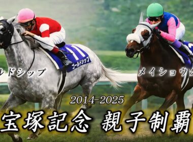 【競馬MAD】ゴールドシップ×メイショウタバル 宝塚記念親子制覇 玉置浩二〜ファンファーレ