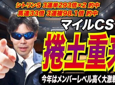 【マイルチャンピオンシップ2025】捲土重来！！今年のメンバーはメンバーレベル高く大激戦です！！【競馬予想/全頭診断】