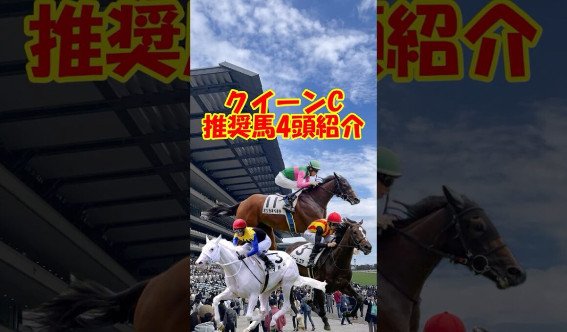 【クイーンC2026 推奨馬を4頭紹介】桜花賞に向けた重要な一戦!! #shorts #競馬予想 #クイーンカップ #クイーンc