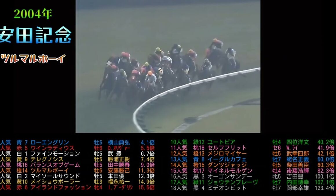 2004年安田記念　ツルマルボーイ　#ウマ娘#競馬 #競走馬#馬#horse#武豊