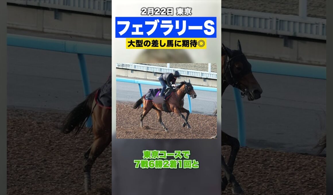 【競馬】フェブラリーステークス2026で本命視している１頭をご紹介