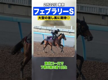【競馬】フェブラリーステークス2026で本命視している１頭をご紹介