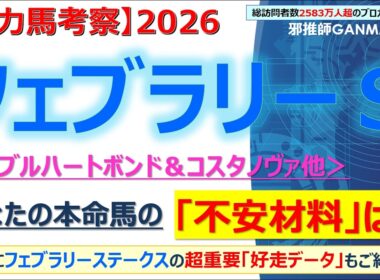 【フェブラリーステークス2026 有力馬考察】ダブルハートボンド＆コスタノヴァ他 人気馬5頭を徹底考察！