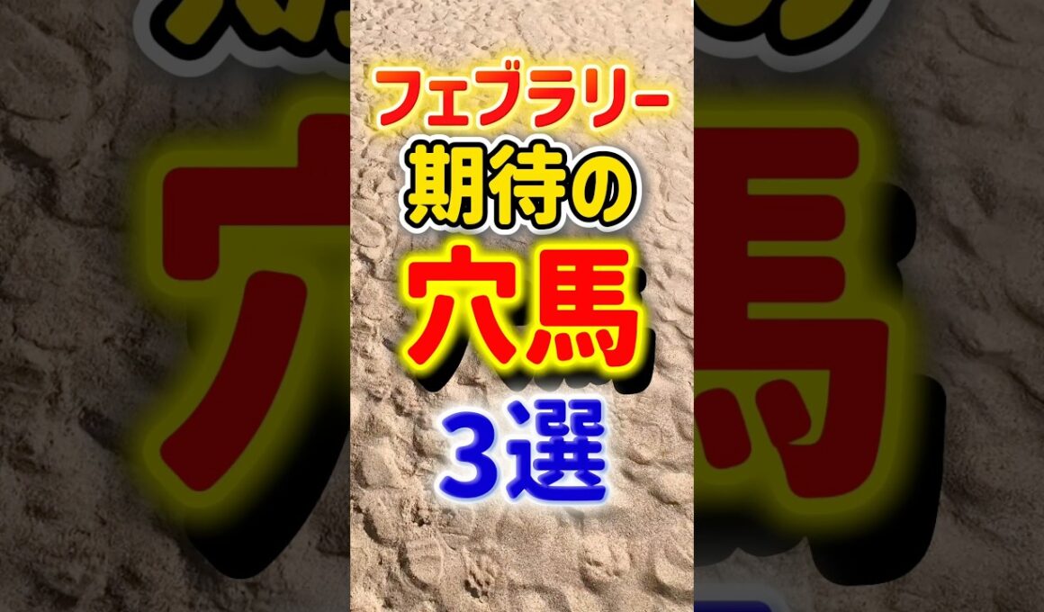 【フェブラリーステークス2026】フェブラリーS 期待の穴馬3選　#競馬　#競馬予想　#フェブラリーs  #フェブラリーステークス