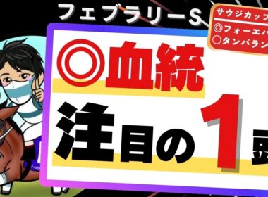 【フェブラリーステークス2026】コスタでもダブルでもない！？血統で狙うべき伏兵を見逃すな！