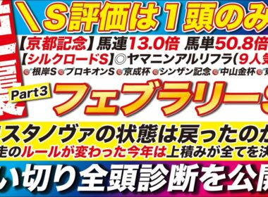 🎯追い切り全頭診断→【フェブラリーステークス2026予想】コスタノヴァの状態は戻ったのか？！G1出走のルールが変わった今年は上積みが全てを決める？逆襲に燃えるＳ評価１頭とは？