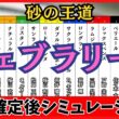 【フェブラリーステークス2026】枠順確定後シミュレーション 砂の王道、最終決戦 コスタノヴァは6枠12番、ダブルハートボンドは5枠9番に確定