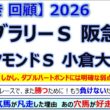 【ぼやき回顧】フェブラリーステークス＆阪急杯＆ダイヤモンドステークス＆小倉大賞典＜2026＞