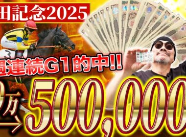 【安田記念 2025】今回も”３連複1頭軸”で万馬券！「高額的中」の瞬間がヤバ過ぎるw【競馬】