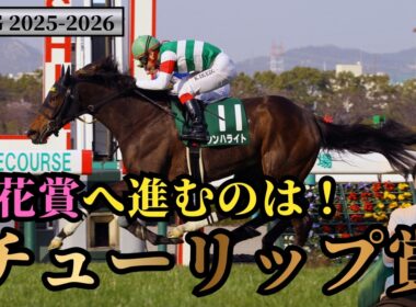 【POG2025-2026】桜花賞への重要レース！チューリップ賞！注目馬 4頭を紹介！