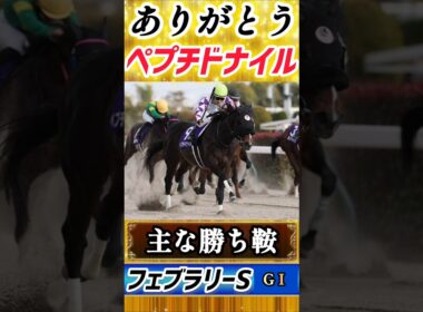 【競馬ニュース】ありがとうペプチドナイル引退！#競馬 #競馬予想 #jra #フェブラリーステークス #shorts #short #おすすめ #競走馬