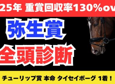 【弥生賞2026】競馬予想！豪華メンバーが揃った皐月賞前哨戦で狙いたいのはこの馬だ！