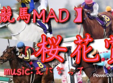 【競馬MAD】桜花賞×花になって