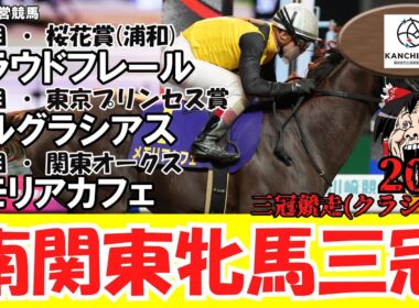 【競馬まとめ 2025】 南関東牝馬三冠 （桜花賞（浦和）・東京プリンセス賞・関東オークス）