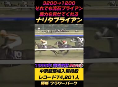 ナリタブライアン流石の底力1996年高松宮杯Part②