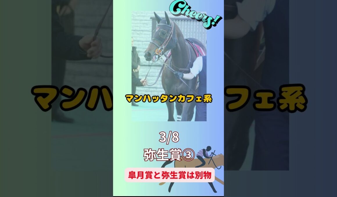 2026弥生賞③　皐月賞と弥生賞は別物