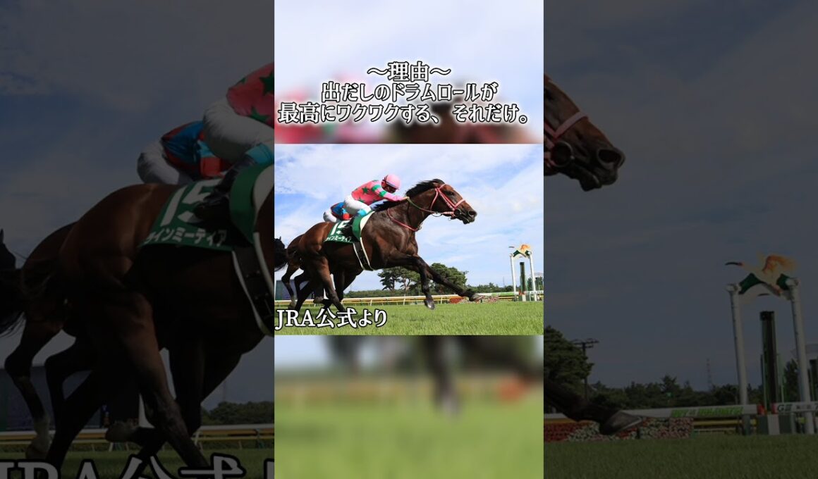 好きな競馬ファンファーレランキングTop5!! #shorts #shorts #競馬 　#天皇賞春 #ヘデントール