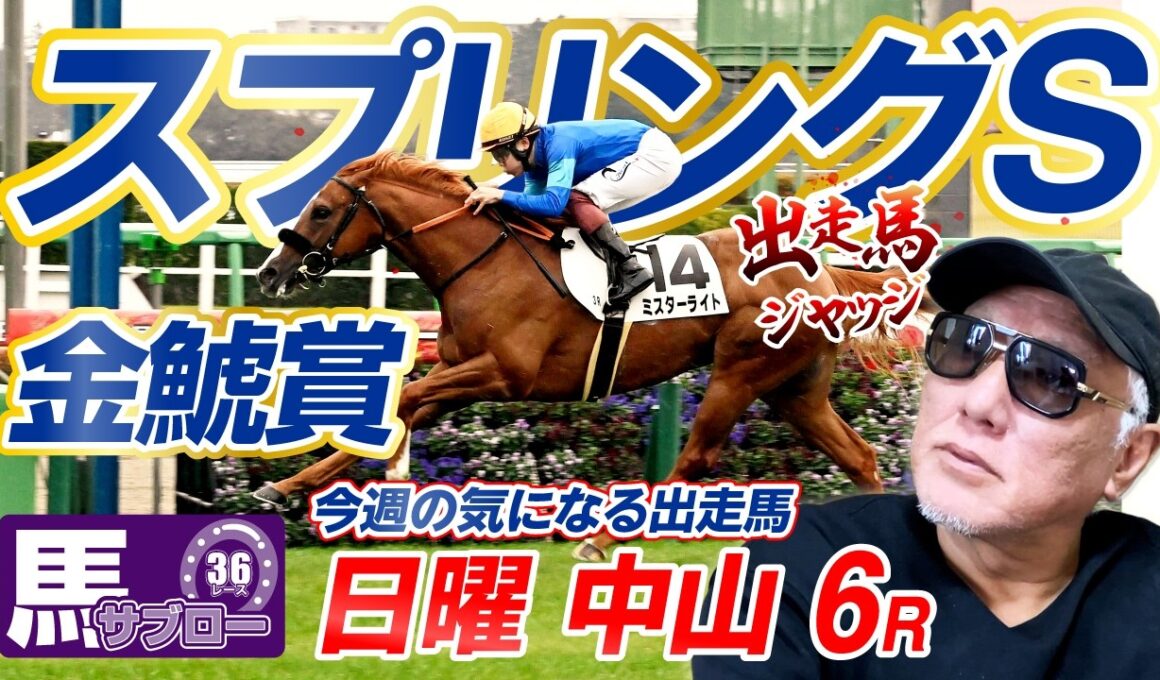 【2026 スプリングS】出走馬ジャッジ