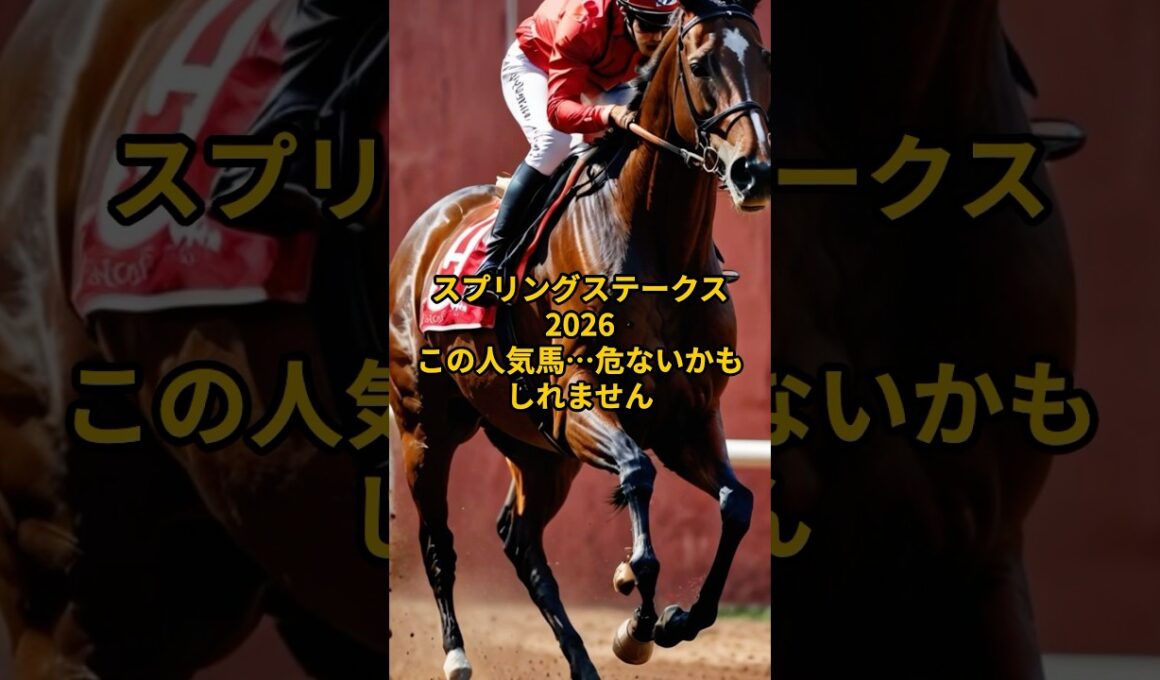 【スプリングステークス2026】危険な人気馬｜サウンドムーブ#スプリングステークス#スプリングS#皐月賞トライアル#危険な人気馬#競馬予想#中央競馬#競馬#うまあそびチャンネル