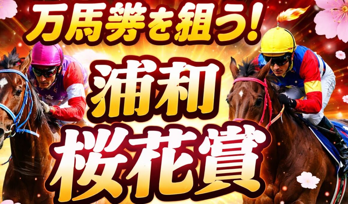【浦和 桜花賞】万馬券を狙う！南関牝馬クラシック完全攻略！有力馬＆推奨馬公開