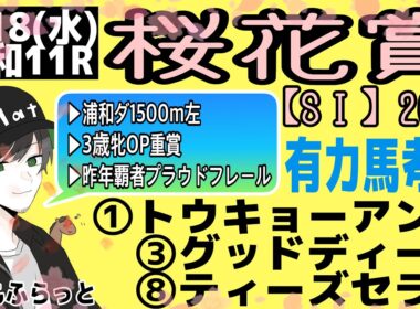 【3歳牝馬SⅠ】桜花賞2026🌸有力馬考察🦄✨