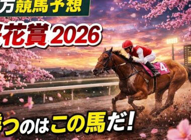 【 地方競馬予想 】桜花賞2026予想！勝つのはこの馬だ！