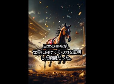 シンボリルドルフ、無敗で三冠を制した皇帝 #Shorts