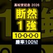 【 高松宮記念 2026 】 断然１強！ #競馬 #高松宮記念 #shorts