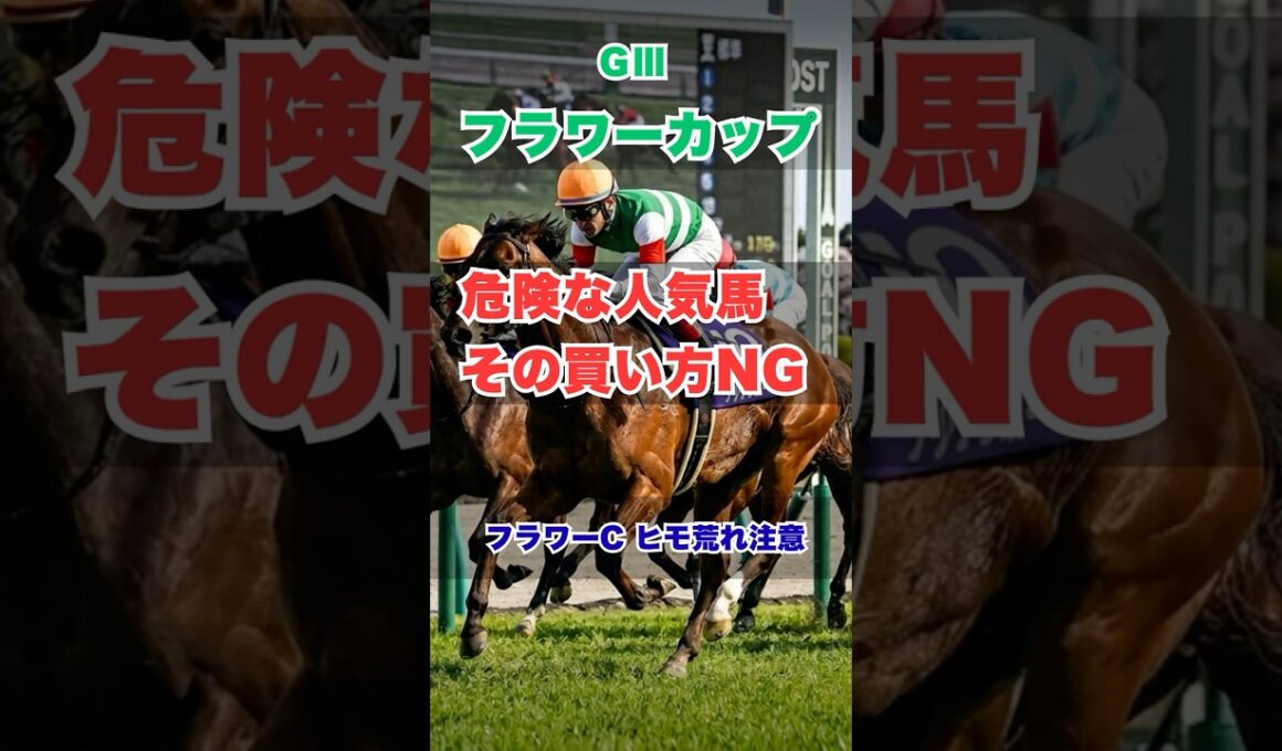 【フラワーカップ2026】知らないと危険なデータ｜人気馬は大丈夫？ #フラワーカップ #フラワーカップ2026 #競馬予想 #競馬データ #重賞予想 #競馬ショート