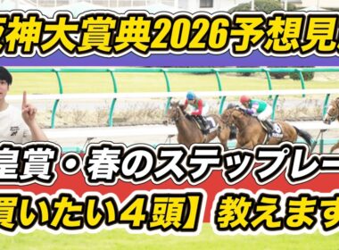 【阪神大賞典2026予想見解】天皇賞春のステップレース。アドマイヤテラなど「買いたい4頭」教えます