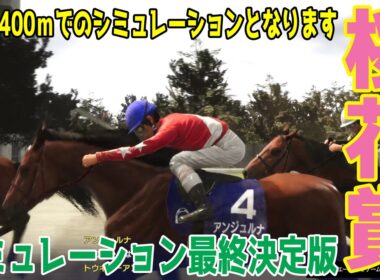 （実際の条件と違います）【桜花賞2026・予想】シミュレーション最終決定版 最終決断で本命にしたのはこの馬！展開・血統などから導き出した勝つのはこの馬だ！！