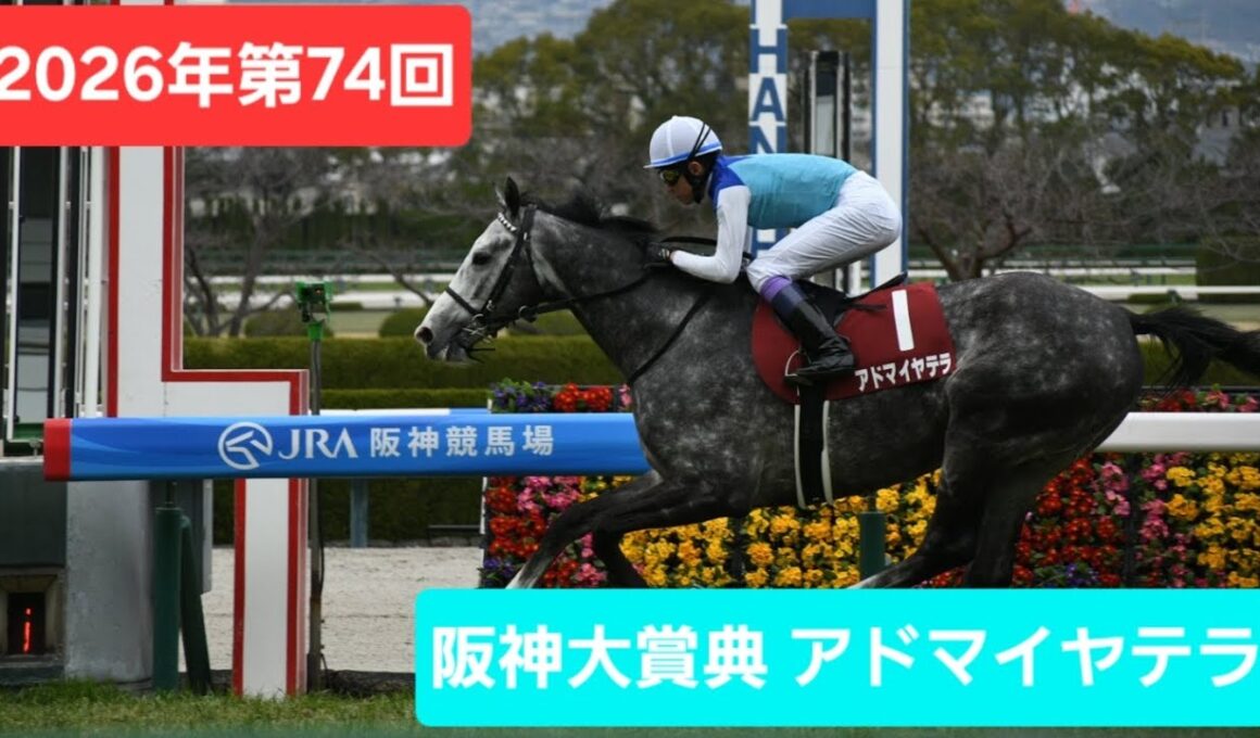 【圧巻のレコード制覇！】2026年第74回阪神大賞典（GⅡ）優勝馬アドマイヤテラ号【現地映像】