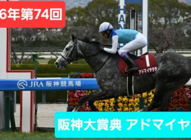 【圧巻のレコード制覇！】2026年第74回阪神大賞典（GⅡ）優勝馬アドマイヤテラ号【現地映像】