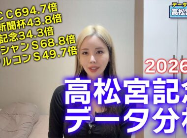 【2026年★高松宮記念データ分析★】今年の人気馬は超危険！データが示す危険な理由とは！？【星野るり】