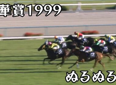 ブゼンキャンドル 秋華賞 1999 ぬるぬる化で見よう conv to 60fps