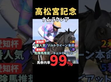 【高松宮記念2026】馬券内率99%/ナムラクレア #高松宮記念 #ナムラクレア #競馬 #競馬予想 #競馬予想tv #中央競馬予想 #ウマキング #うまログ #粗品